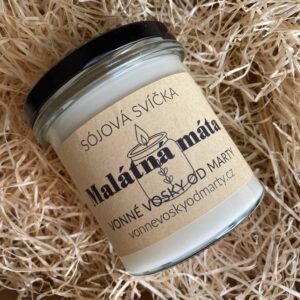 Velká sójová svíčka Malátná máta