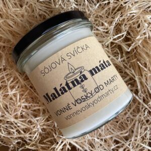 Velká sójová svíčka Malátná máta